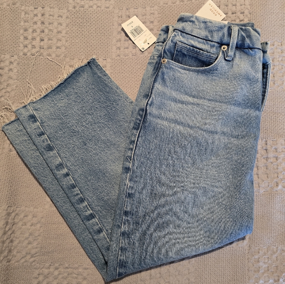 Good American cross over pencil skirt Size 0